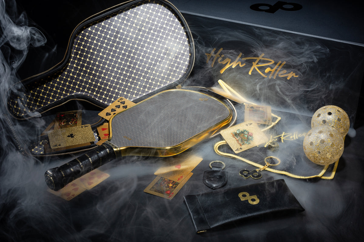 High Roller pickleball gear lifestyle photo - Dope Pickleball Co.