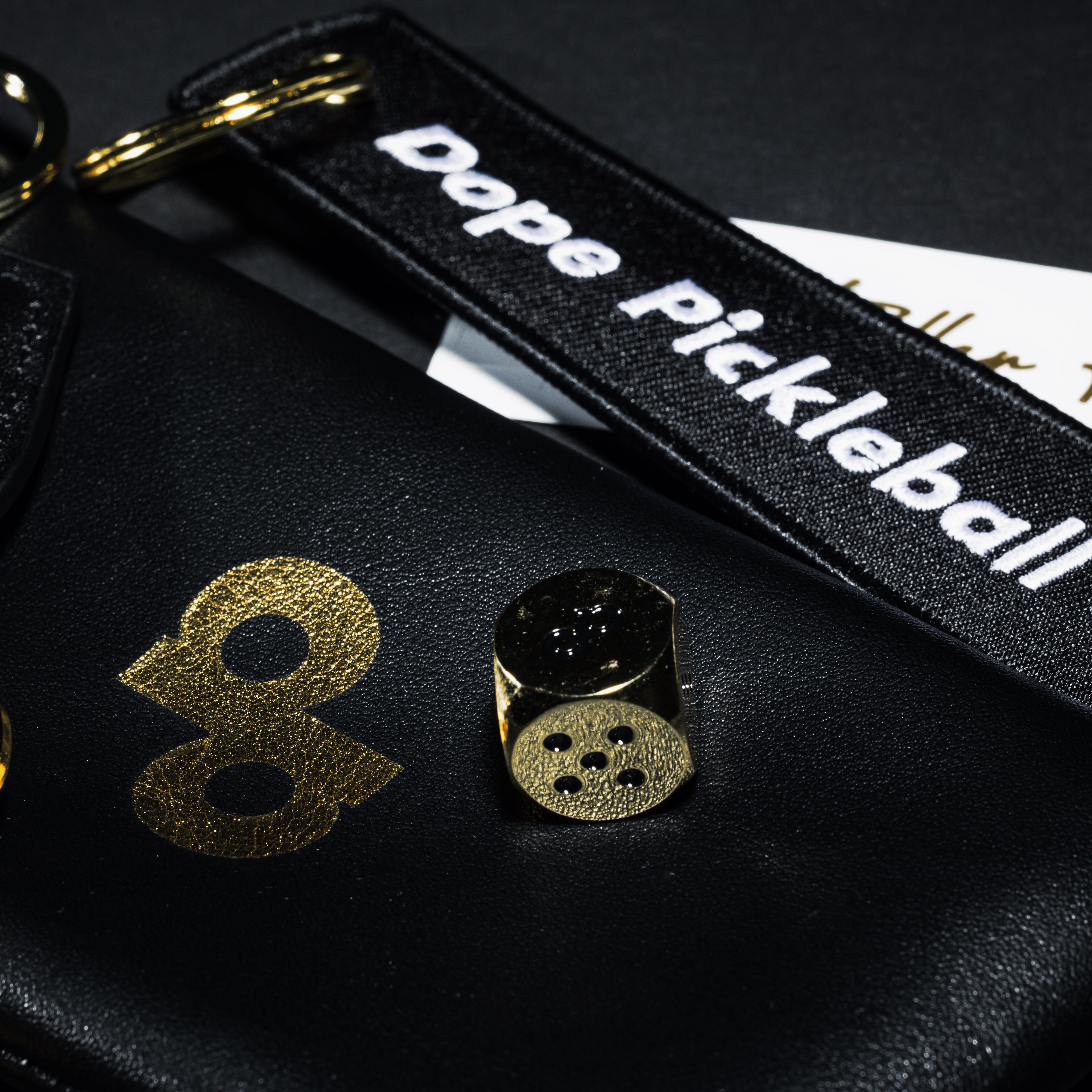 High Roller Pickleball Club Bundle detail lifestyle photo by Dope Pickleball Co.