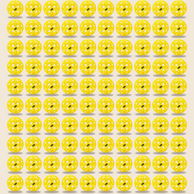 Yellow Glitter-Infused Pickleball Ball 100-Pack - Dope Pickleball Co.