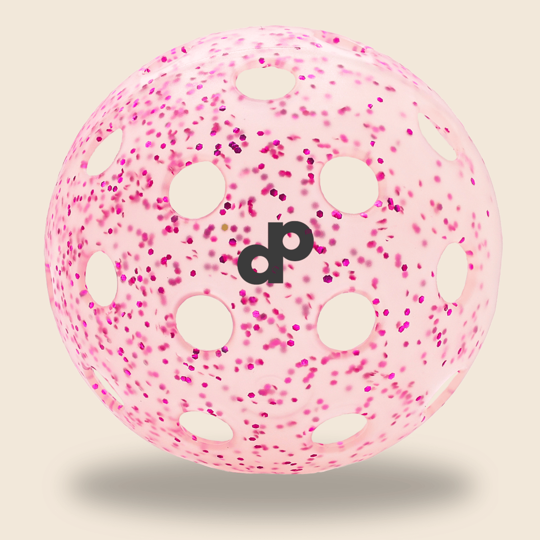 Pink Glitter Pickleball Ball 1-Pack - Dope Pickleball Co.