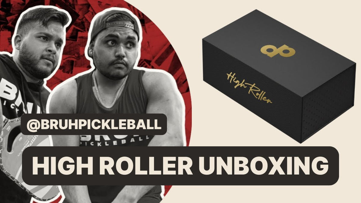 Original thumbnail from the Bruh Pickleball unboxing published on the DOPE YouTube channel.