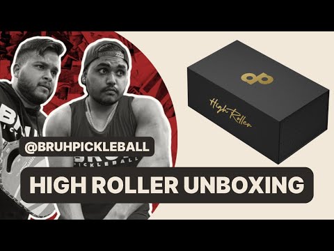 Unboxing: High Roller Pickleball Paddle · Bruh Pickleball